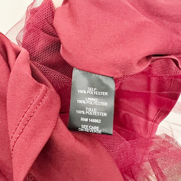 [Torrid] Red Liquid Look Taffeta Satin Fit & Flare Dress Pockets Sweetheart 14 - Picture 11 of 13